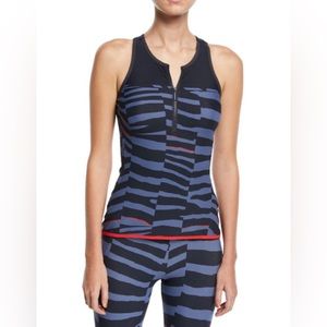 ADIDAS BY STELLA MCCARTNEY Train Miracle Sculpt tiger-stripe SET Size M
